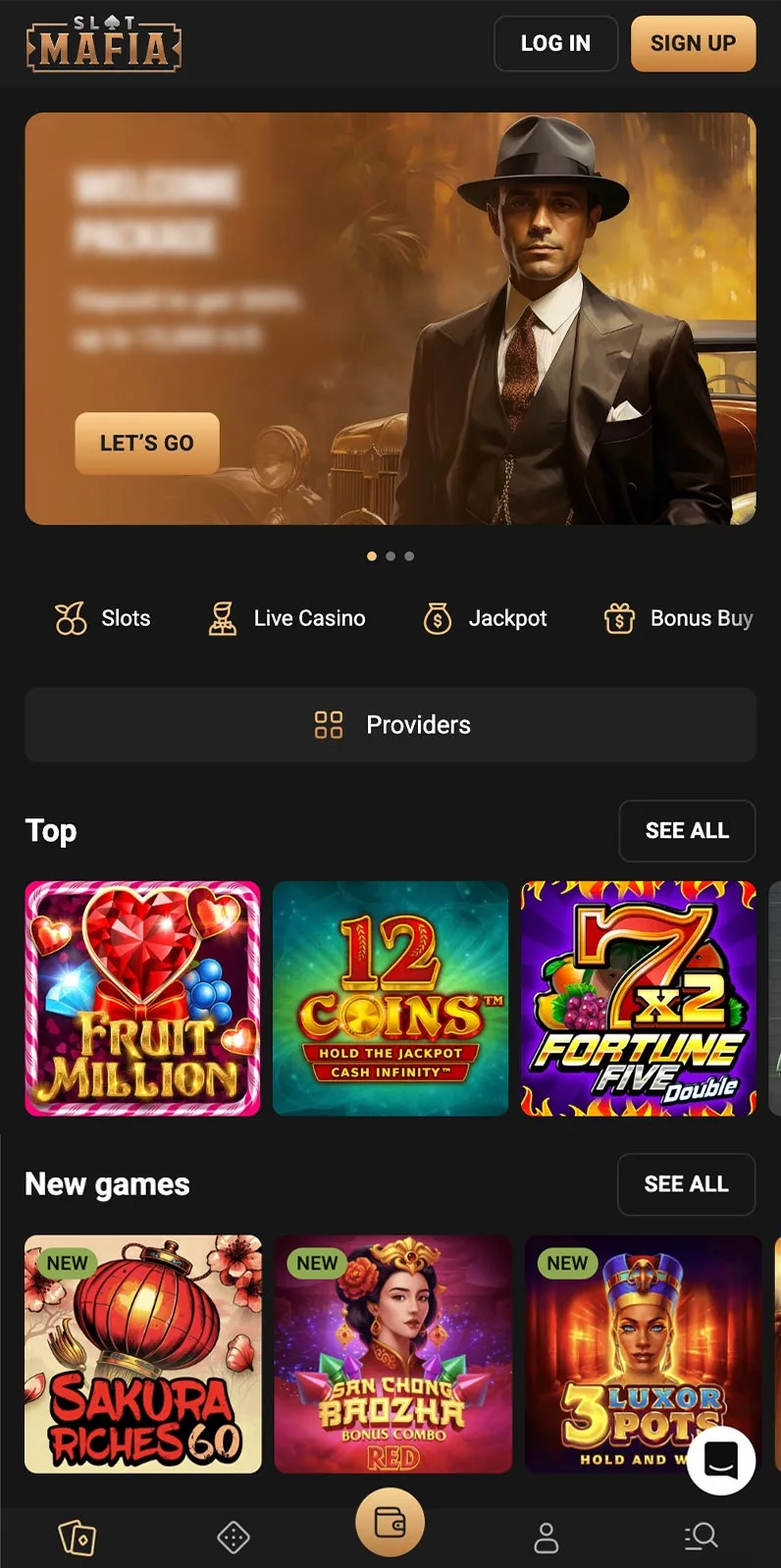 SlotsMafia – Best No KYC Crypto Casino